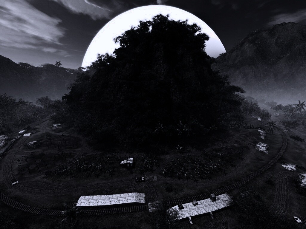 Железная дорога в тропиках из Crysis обои