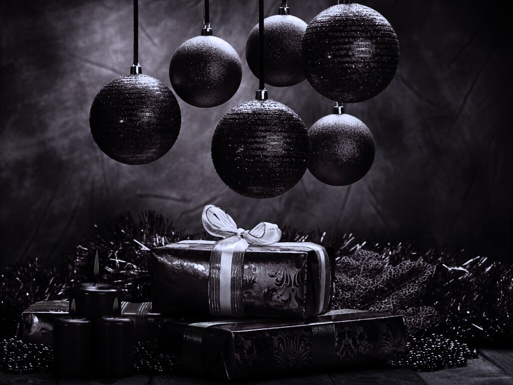 Новогодние подарки обои