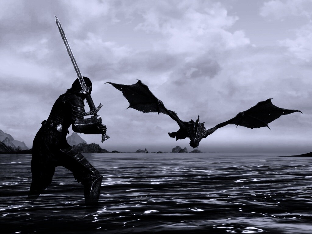 Дым над водой обои