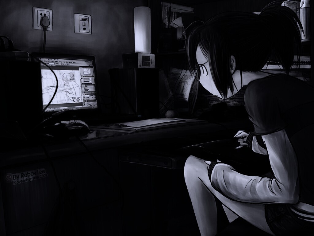 Как нарисовать самого себя обои