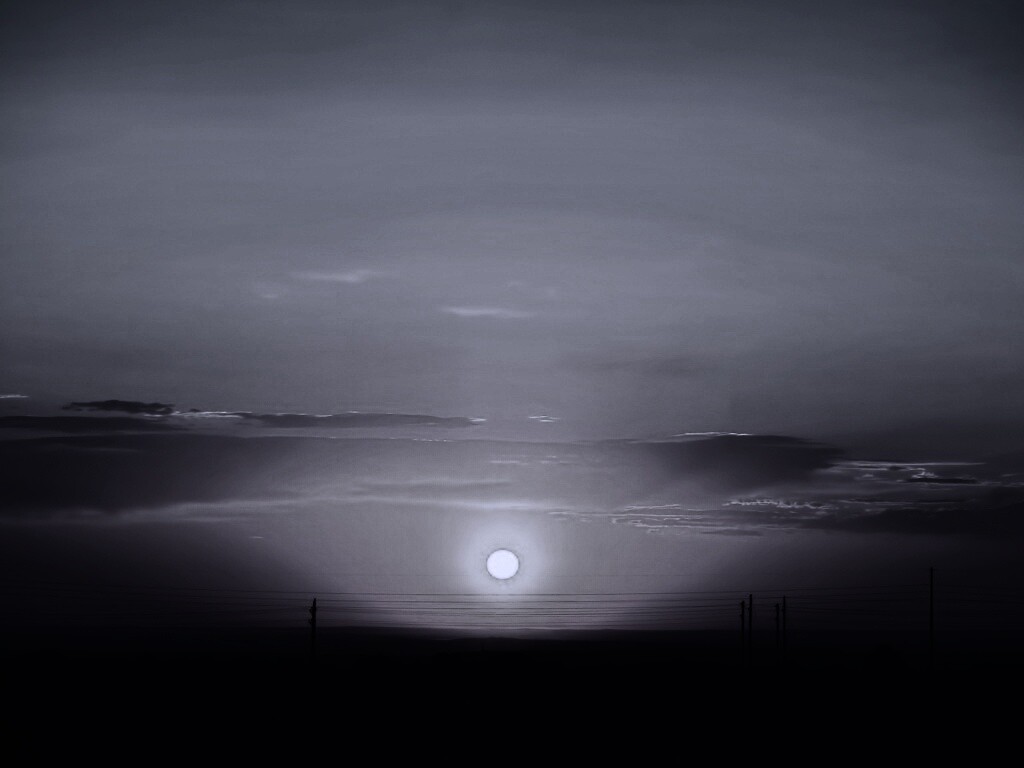 Сказочный закат обои