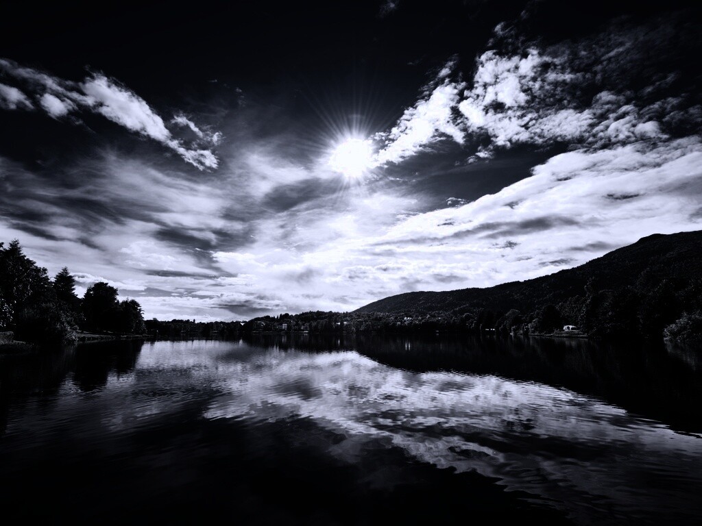 Норвежская река обои