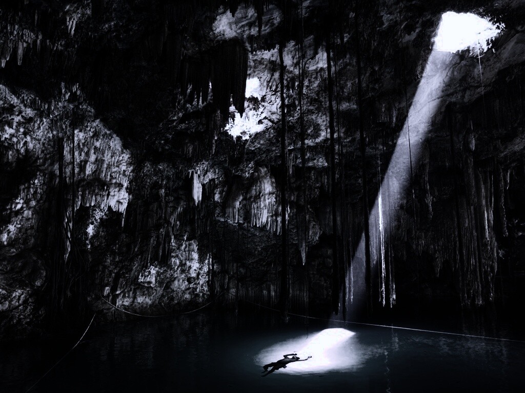 Пещера сталактитов обои