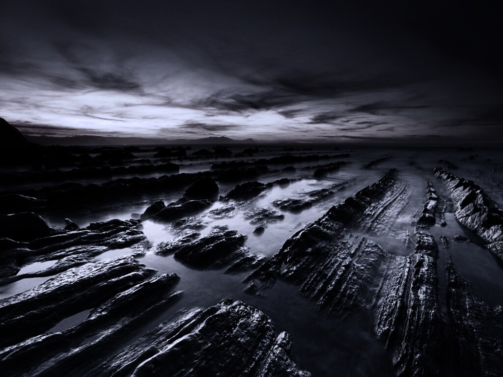 Рифы в тумане обои