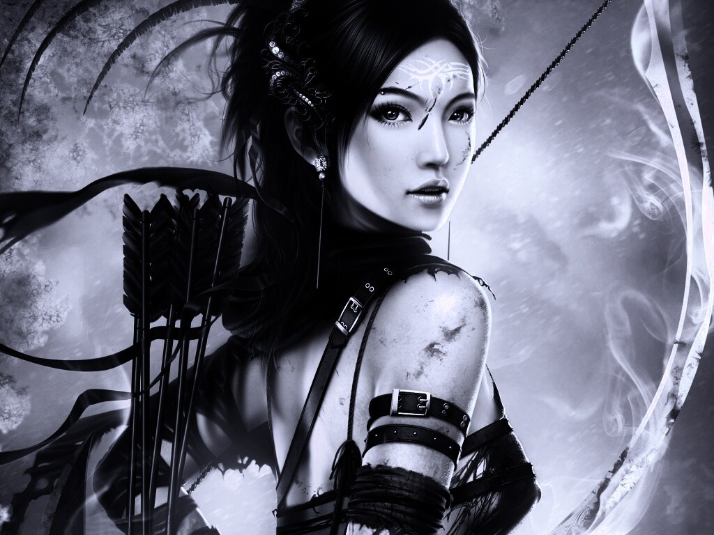 Лучница обои