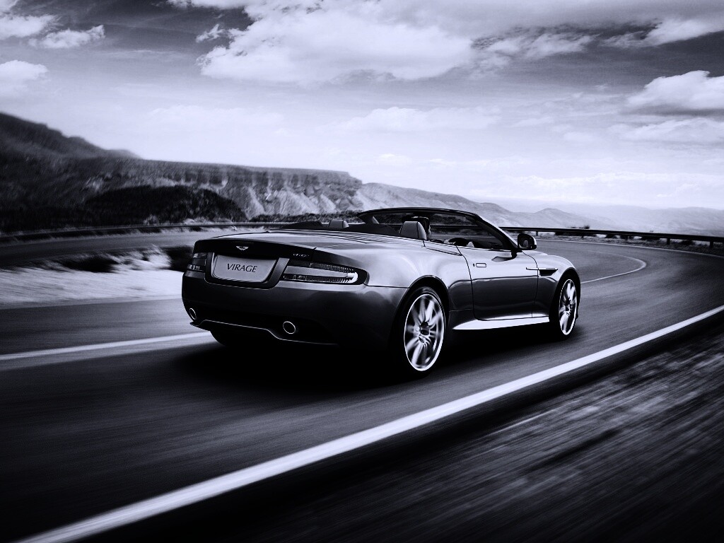 Астон кабриолет обои