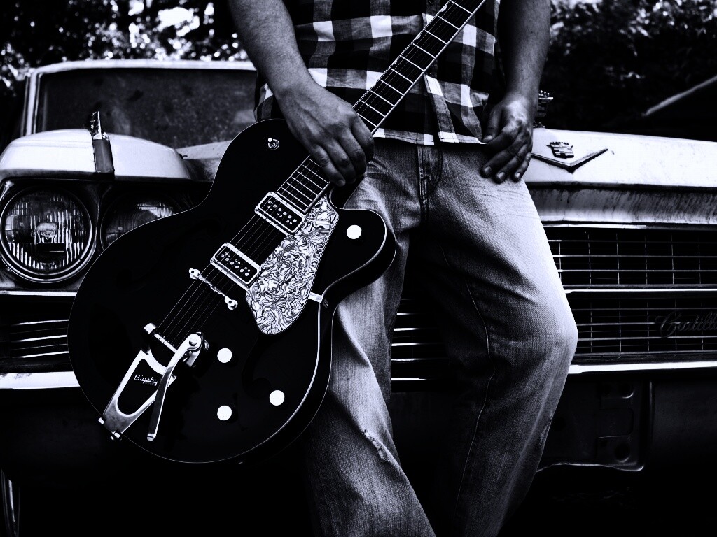 Gretsch и Cadillac обои
