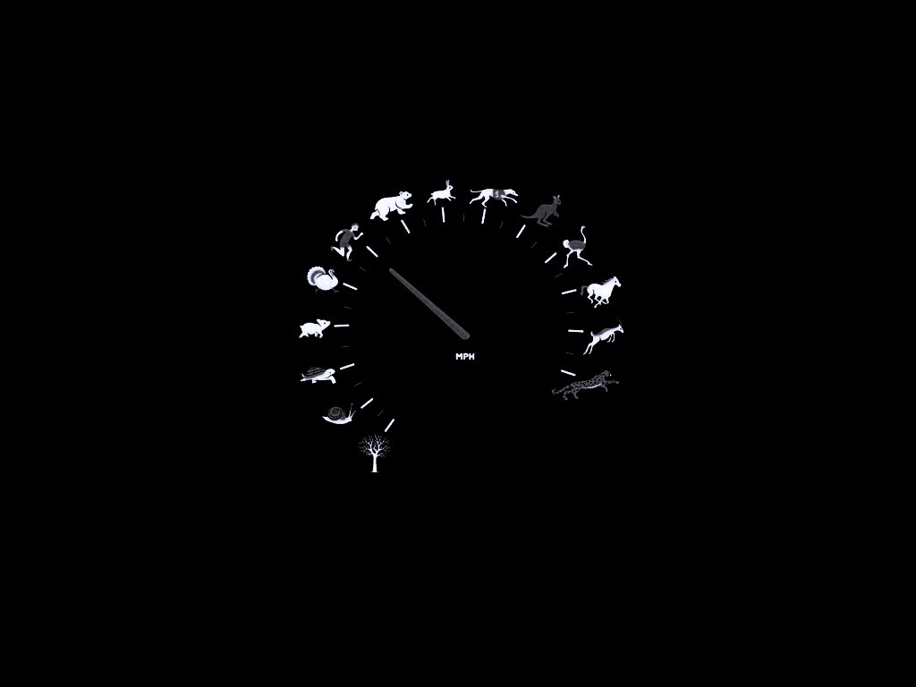 Стилизованный спидометр обои