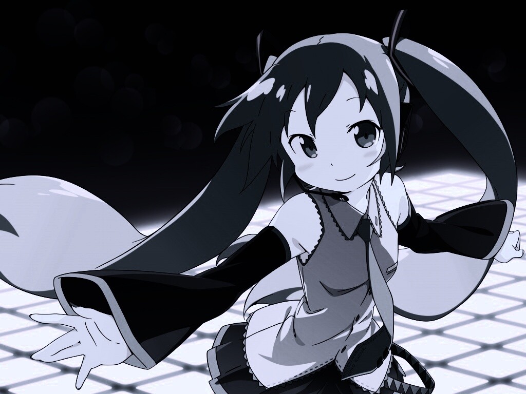 Манга с Хатсуне Мику обои