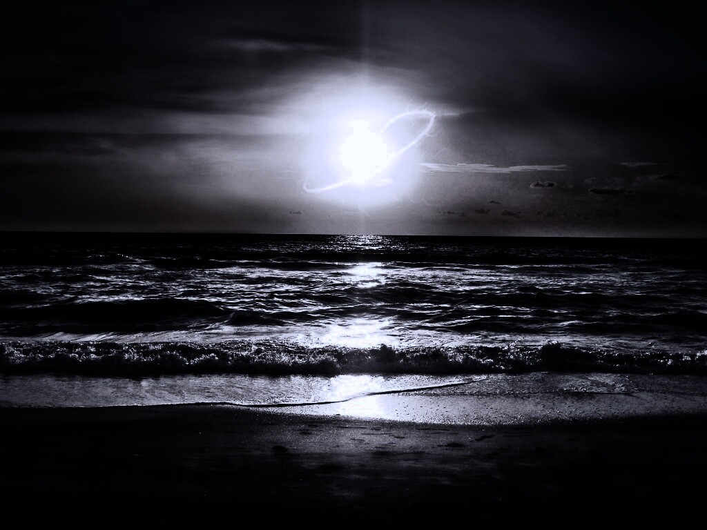 Морской закат обои