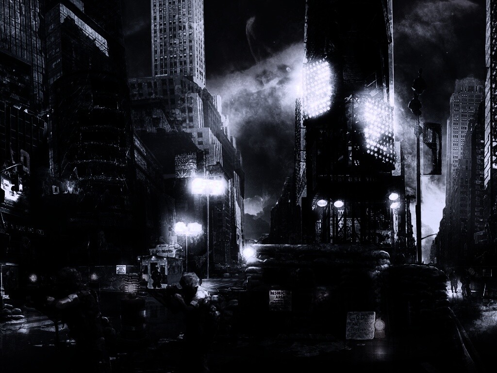 Укрепления на Таймс-сквер обои