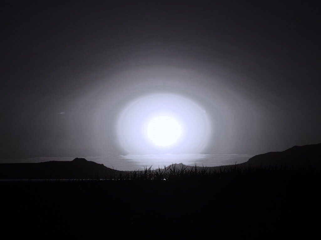 Сельский закат обои