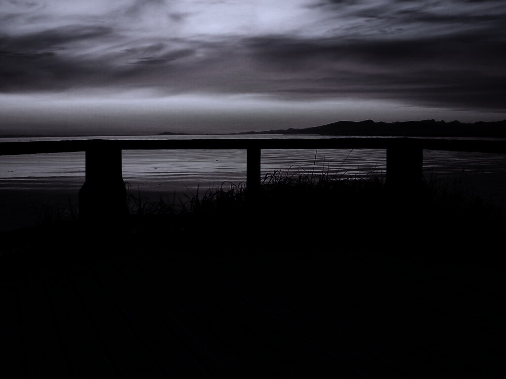 Терасса на море обои