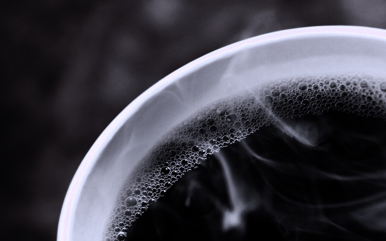 Горячее кофе обои