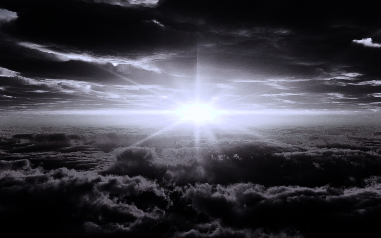 Небеса и солнце обои