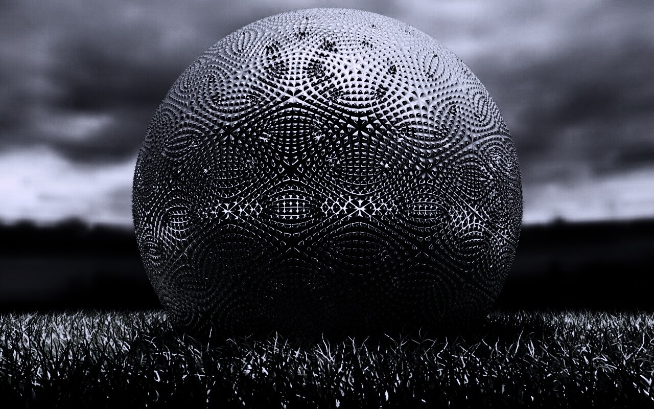 Металлический мяч для гольфа обои