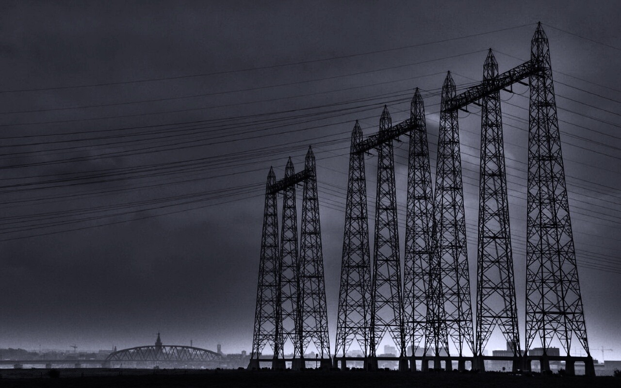 Линии электропередачи обои