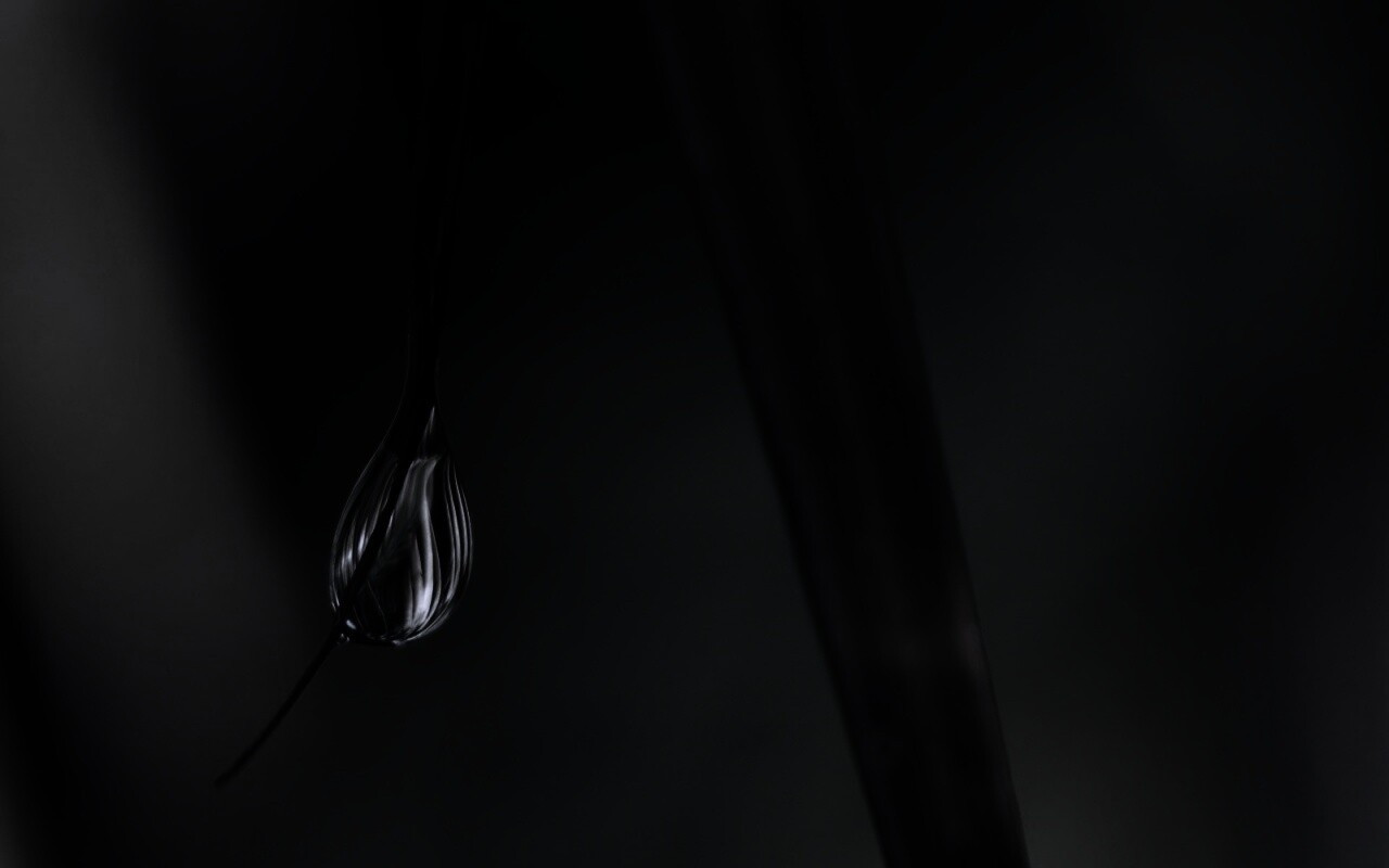 Стекающая капля обои