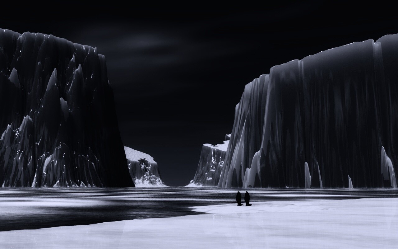 Ледяные горы обои
