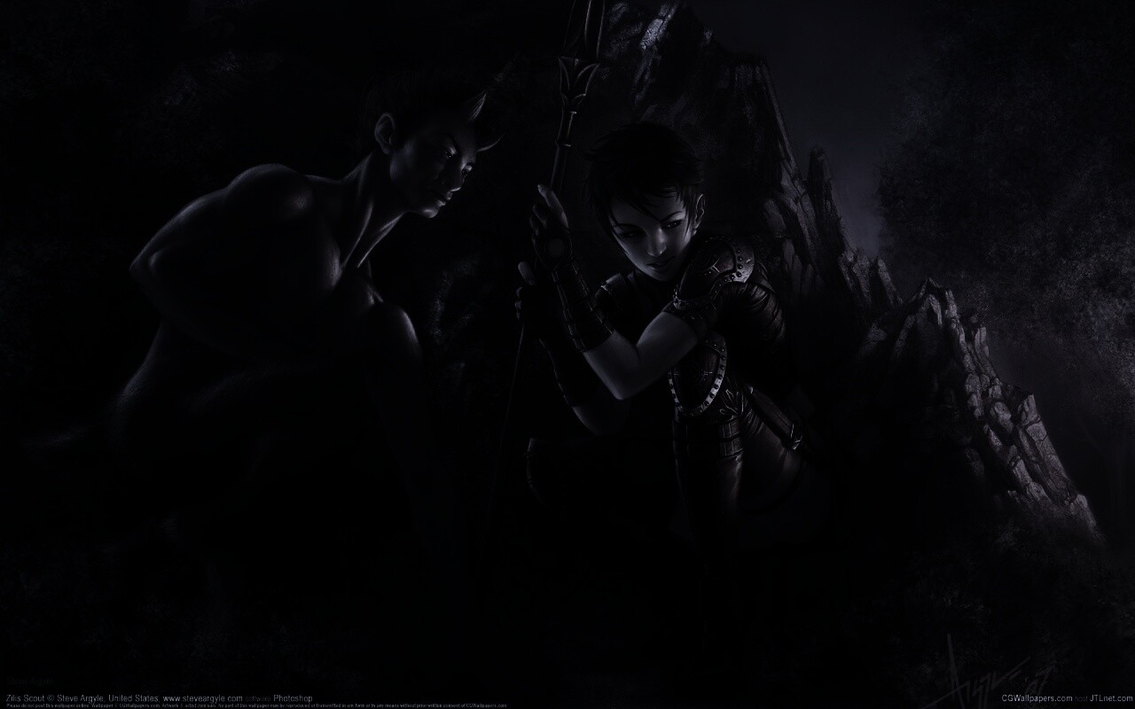 Девушка и сильван обои