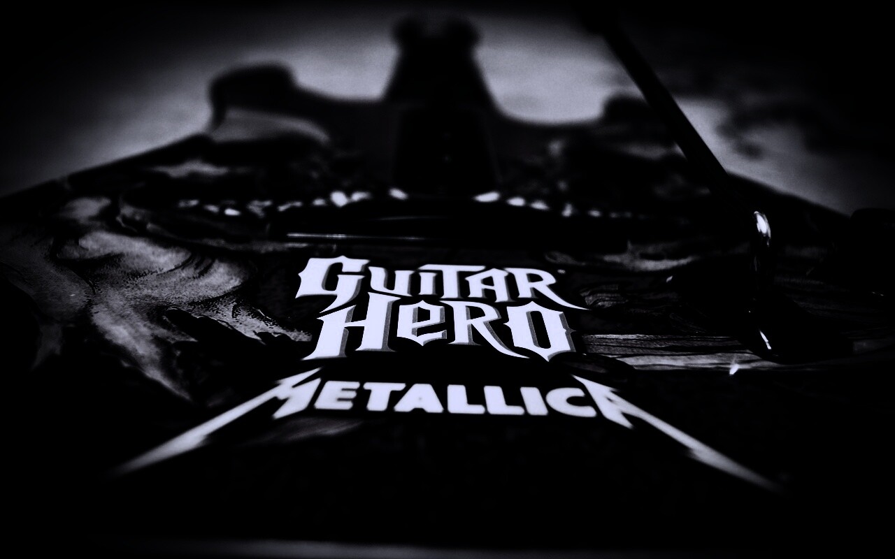 Контролер для Guitar Hero с Металликой обои