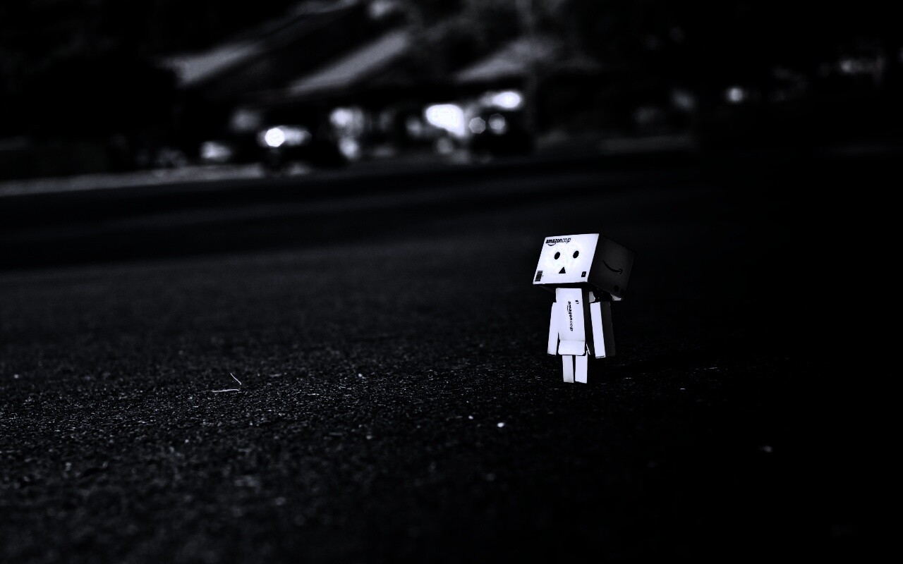 Данбо смотрит вверх обои