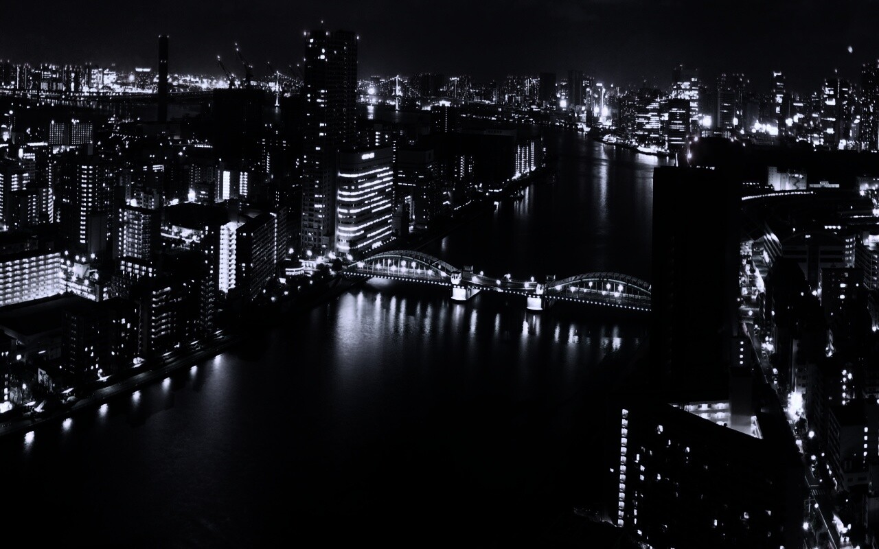 Панорама Токио обои