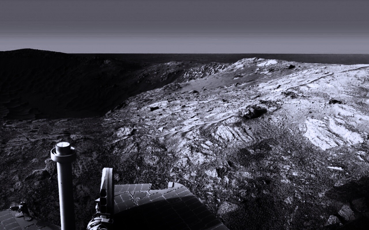 Снимок с марсохода обои