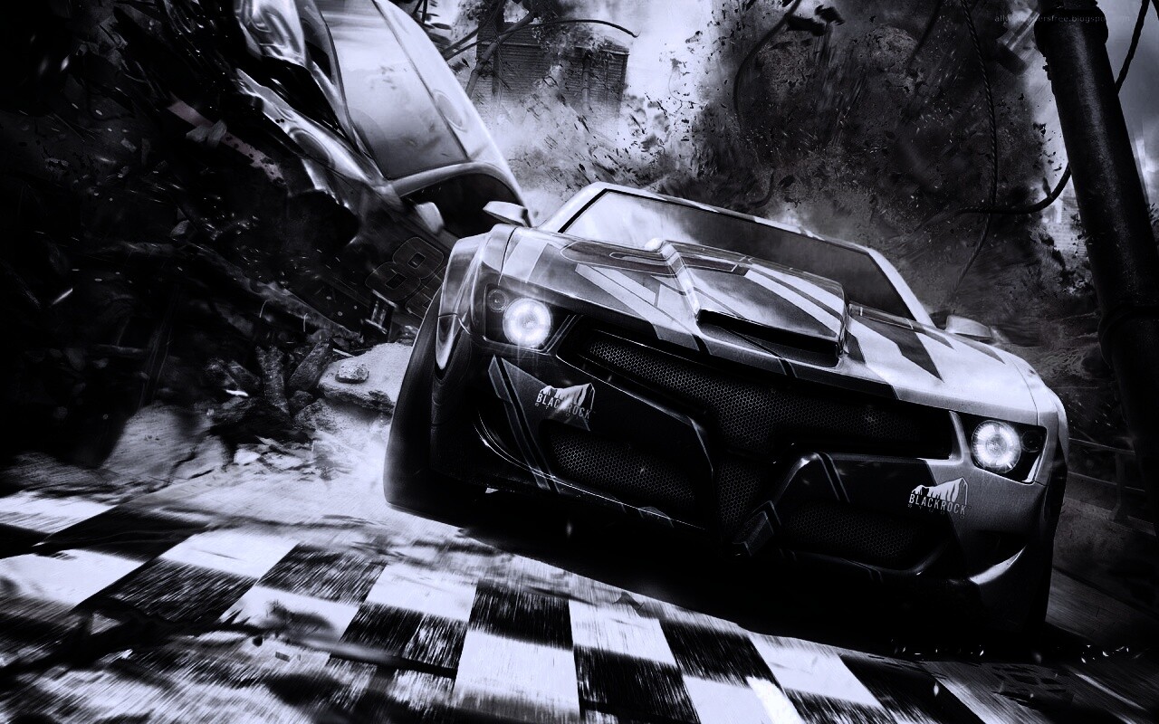 Из игры Split Second обои