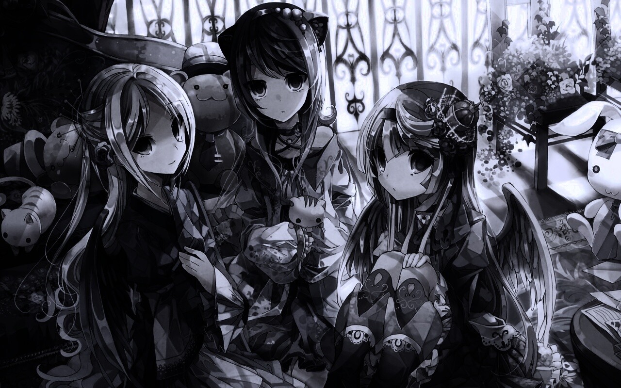 Три лоли обои