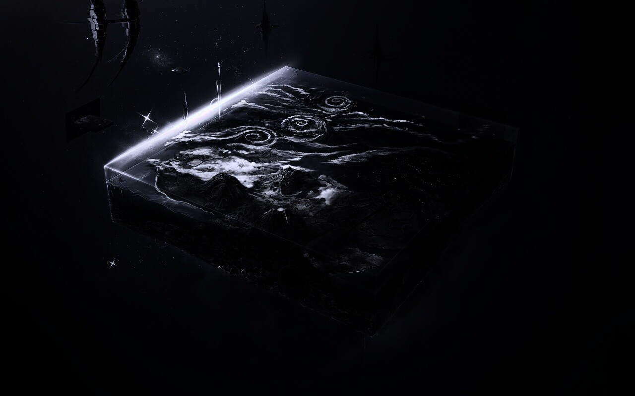 Плоский мир из Homeworld обои