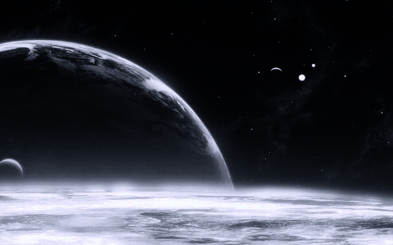 Планета за горизонтом обои