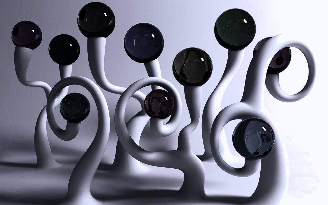 Пластиковые поганки обои