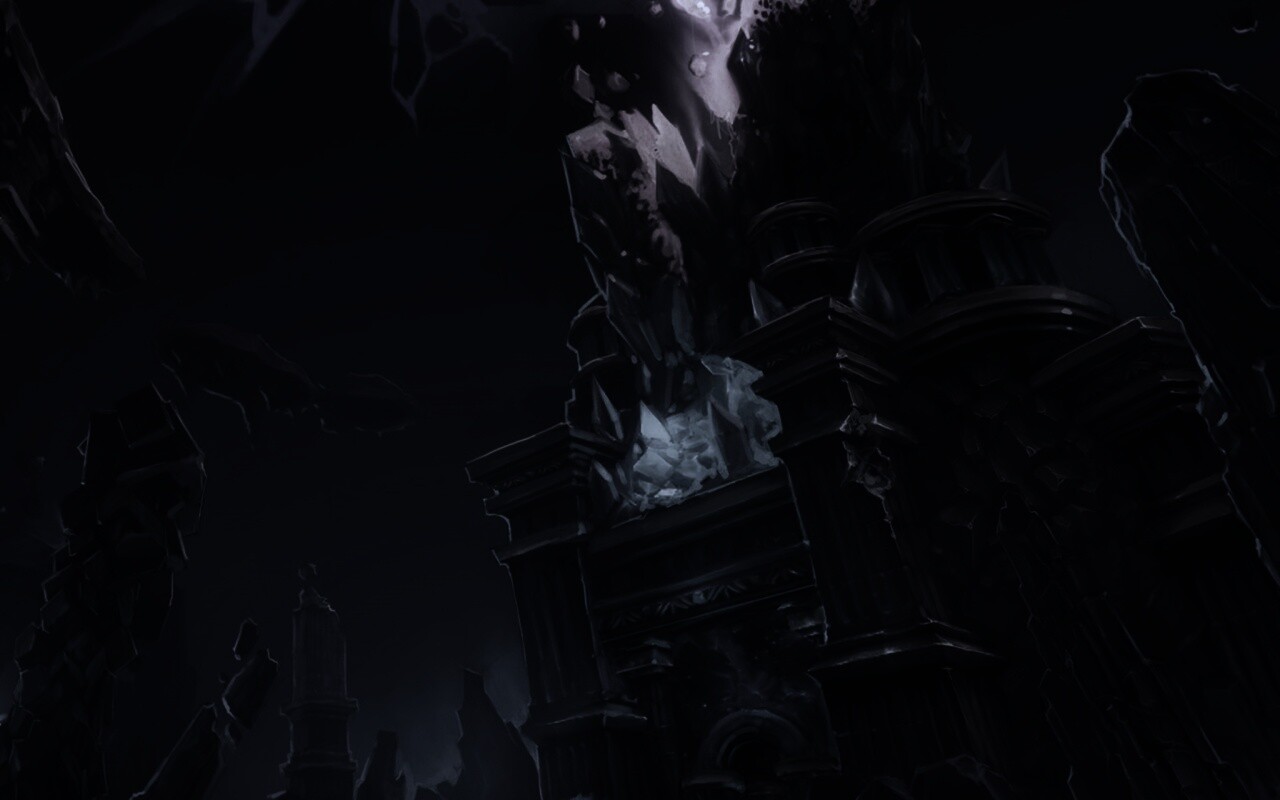 Вход в вулканический храм обои