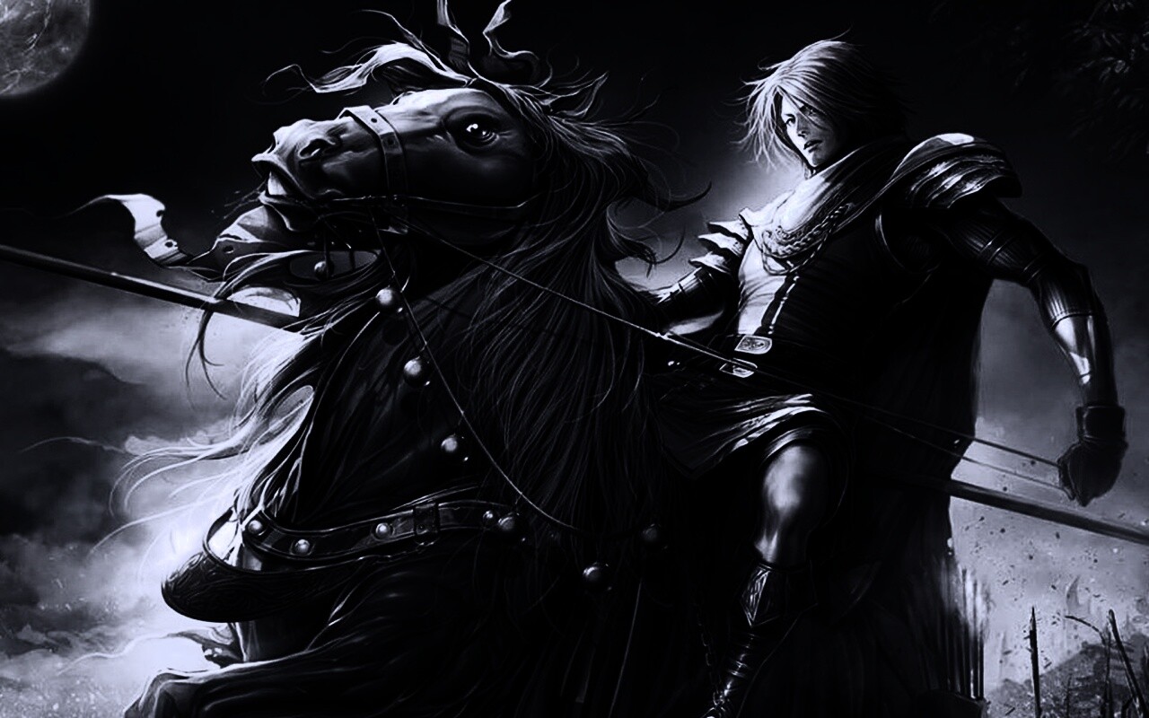 Рыцарь с копьем обои