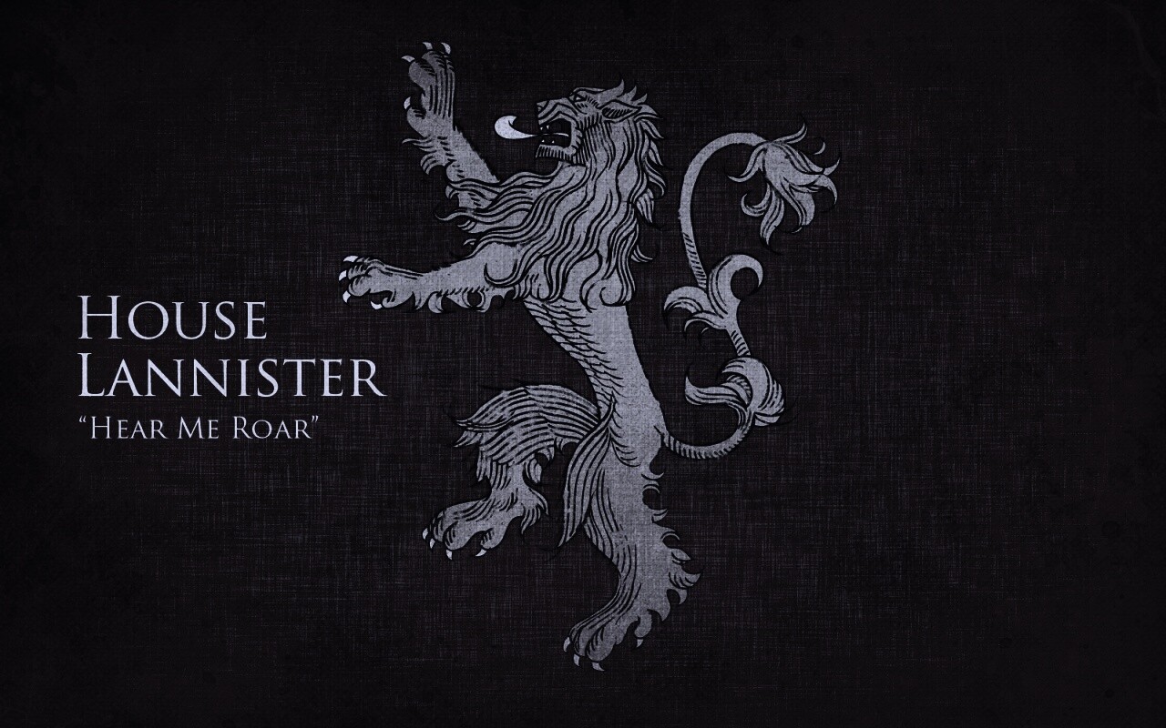 Герб дома Ланнистеров обои