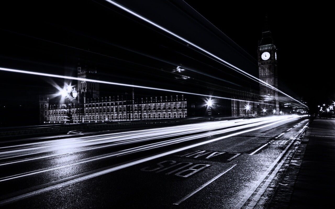 Ночной лондон обои