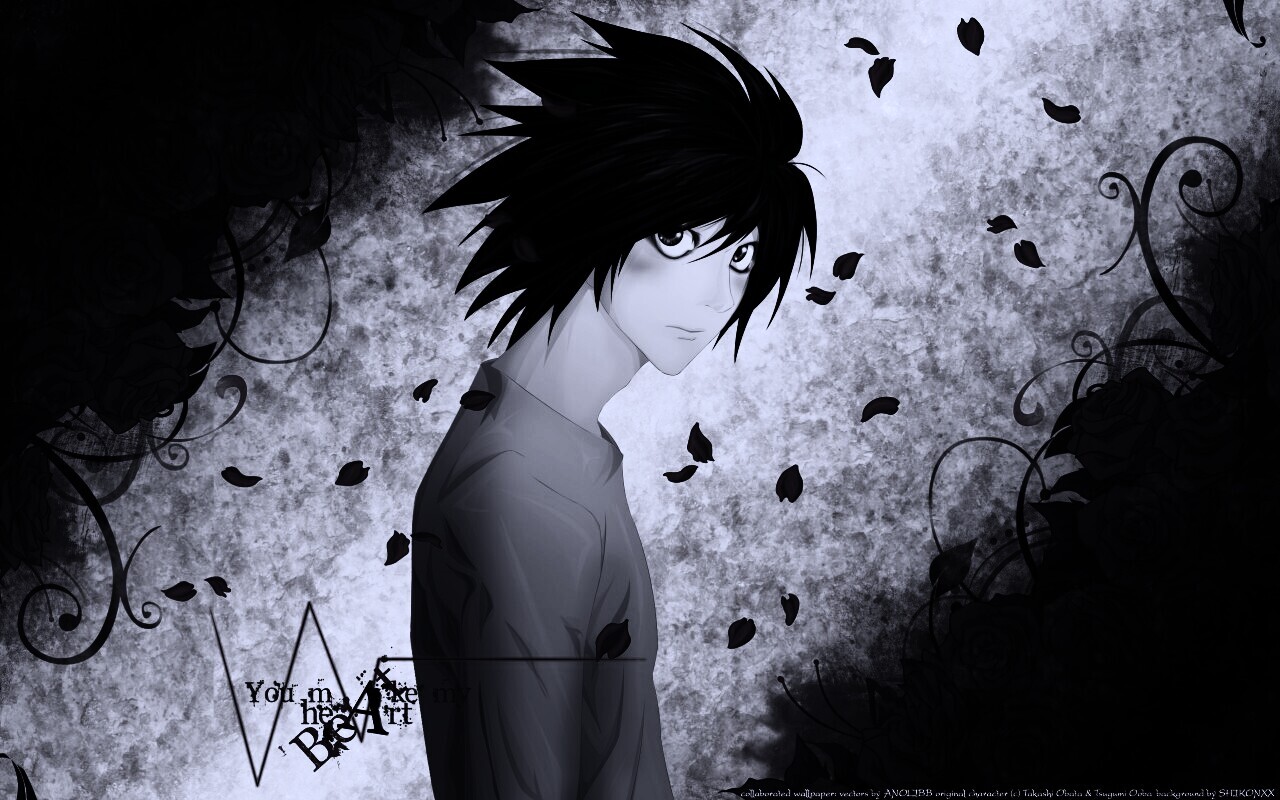 Тетрадь смерти, фанарт обои