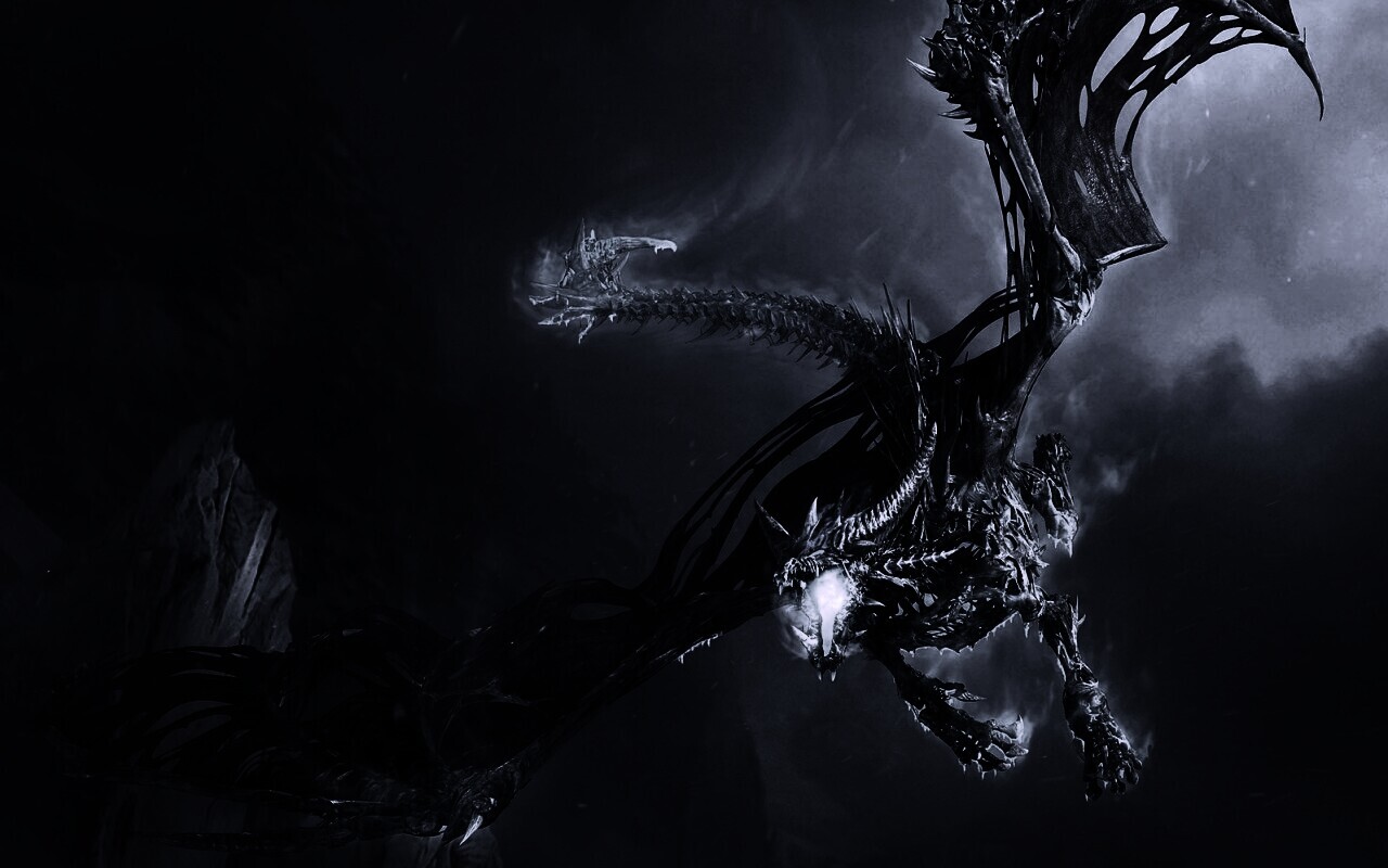 Ледяной дракон обои