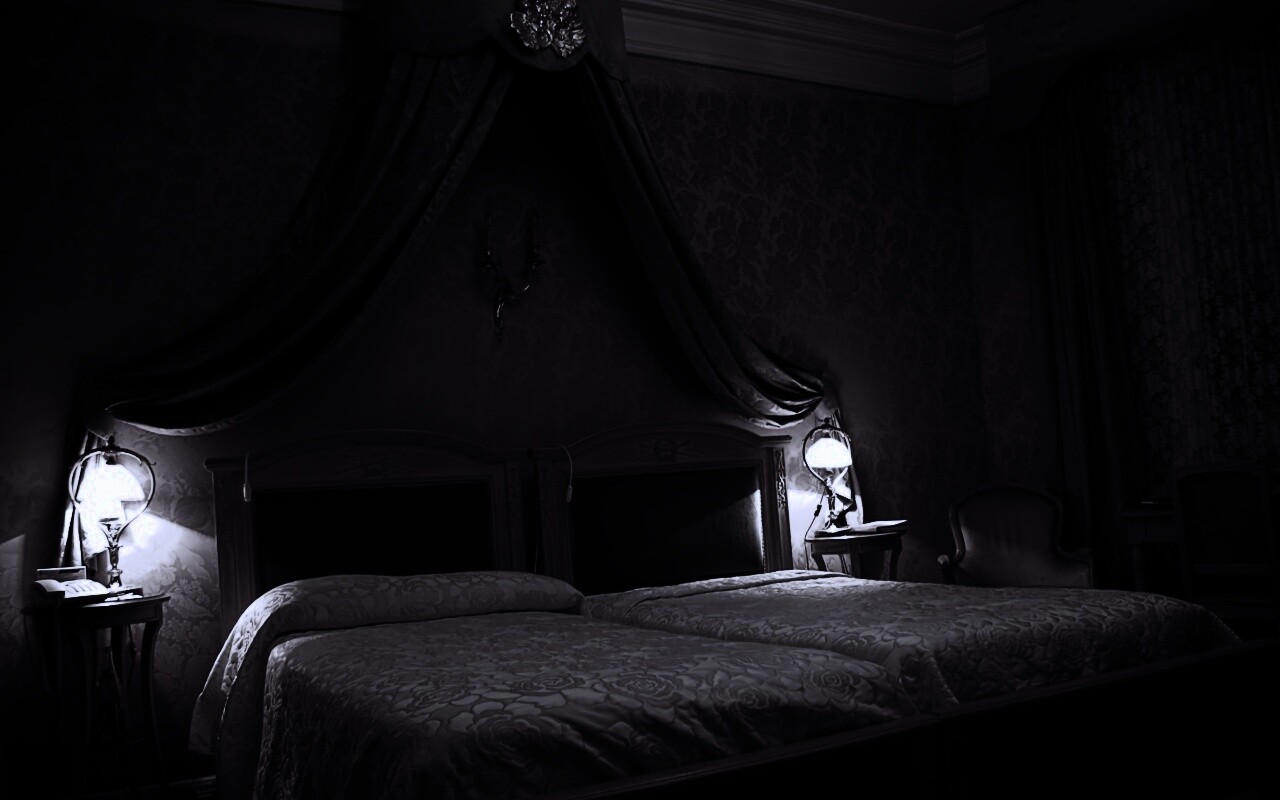 Спальня обои