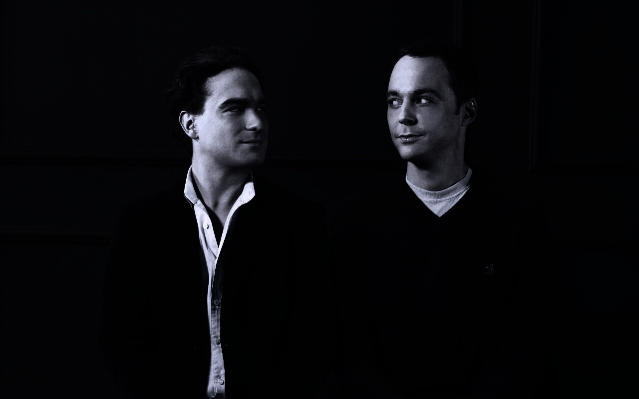 Шелдон Купер и Леонард Хофстедер обои