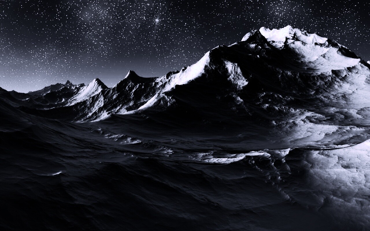 Северные горы обои