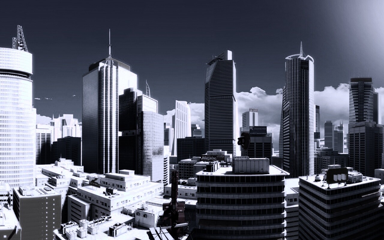 Город Mirrors Edge обои