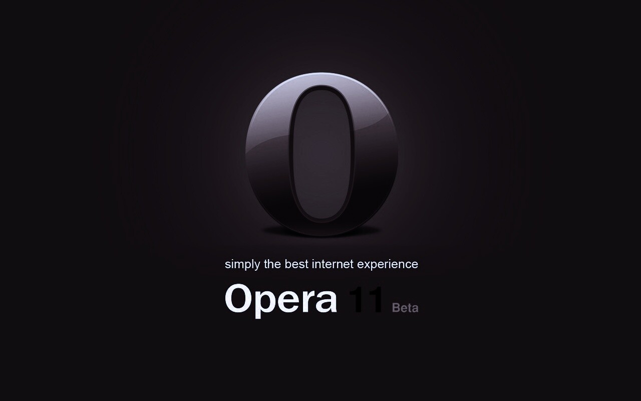 Opera 11 обои