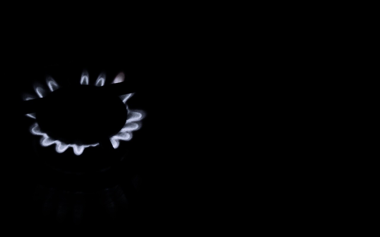 Огонь газовой горелки обои