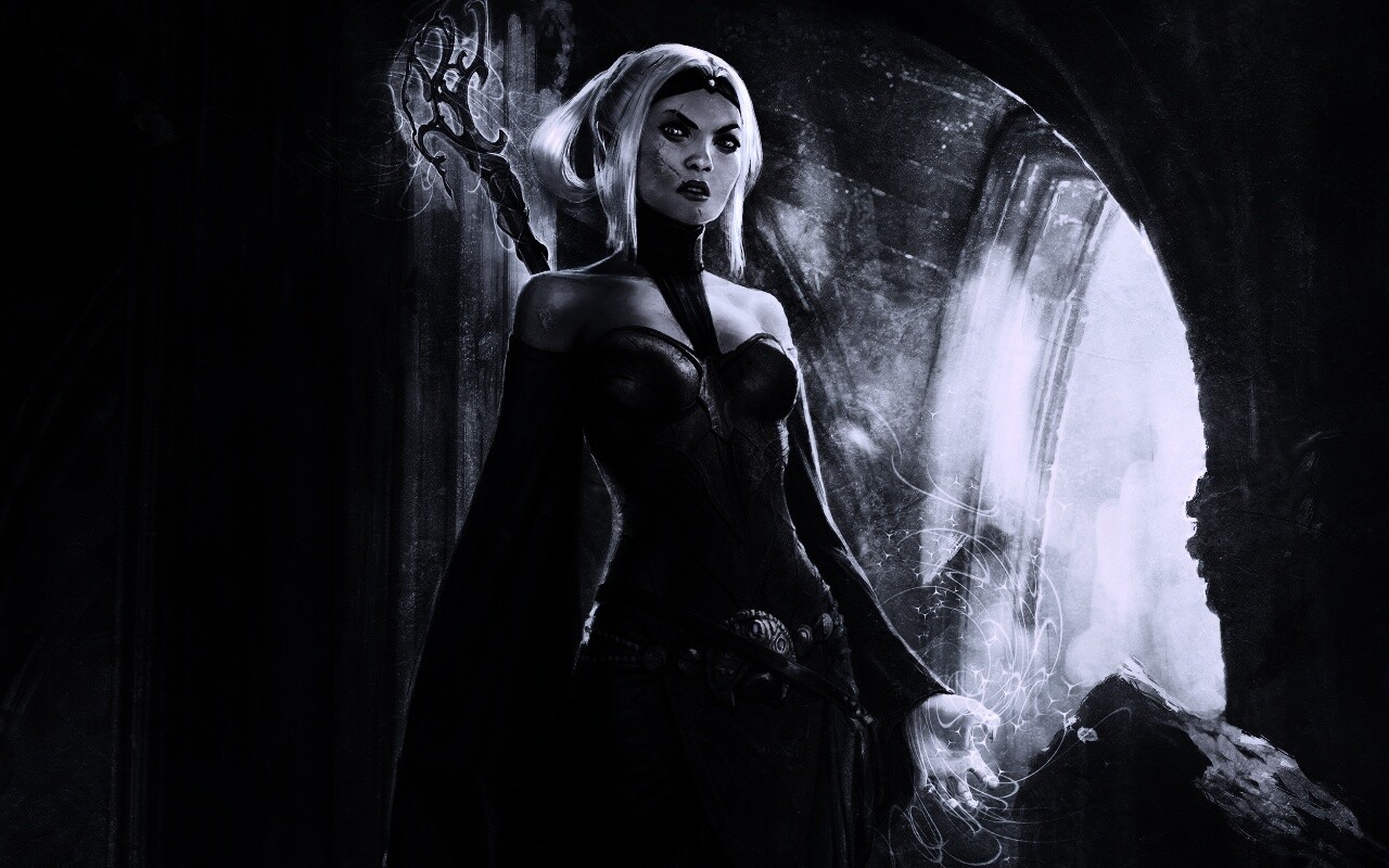 Колдунья обои