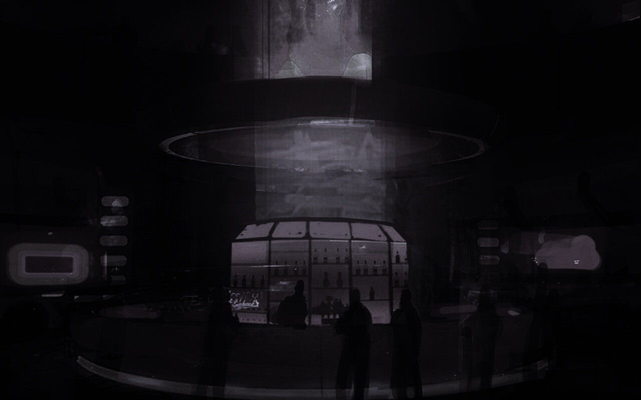 Красный бар из Mass Effect обои