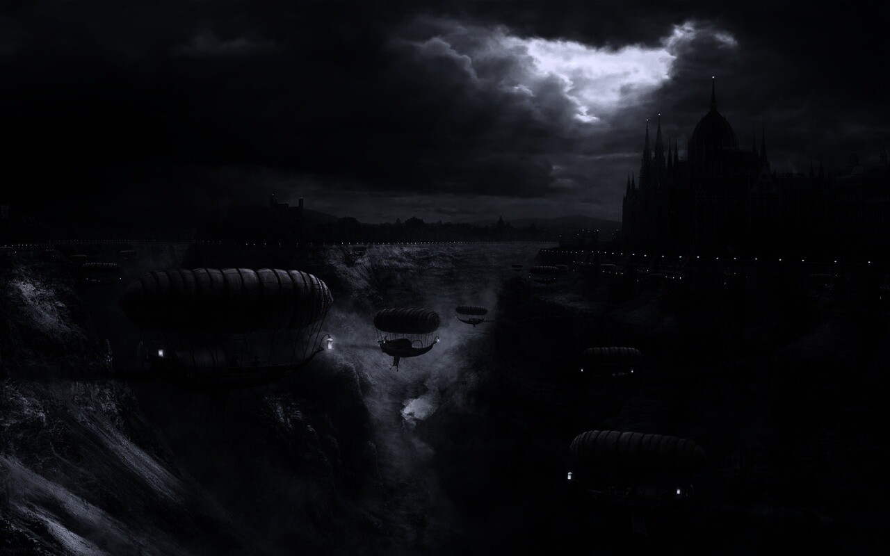 Фентезийный Будапешт обои