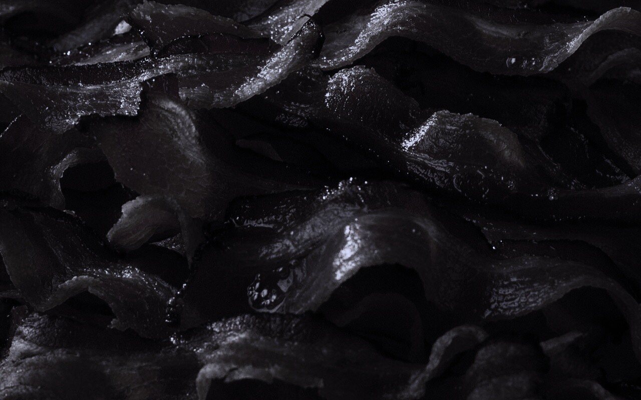 Вкусный жаренный бекончик обои