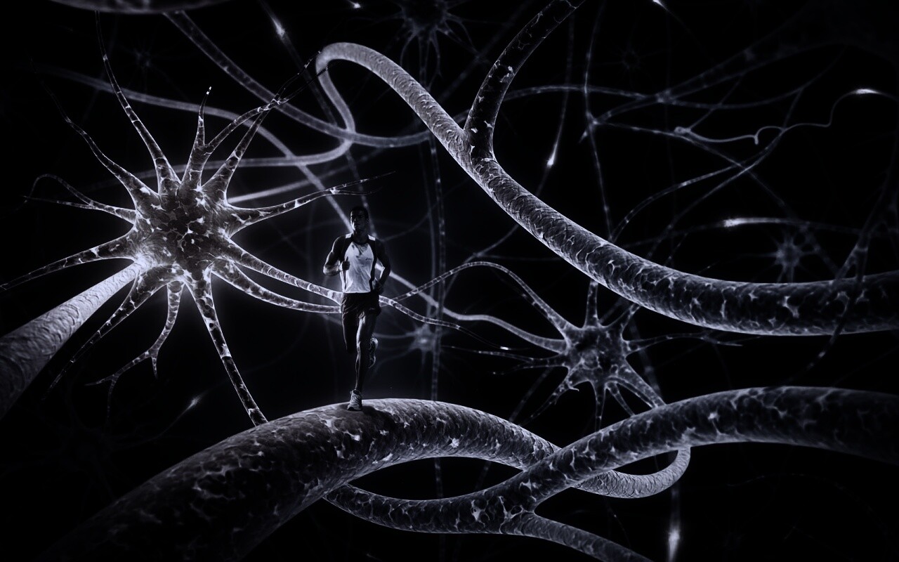 Бег мыслей обои